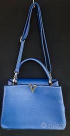 Borsa Elite Blu Reale • Stile Italiano Lussuoso