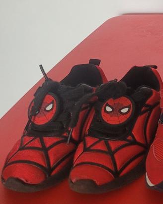 scarpe spideman e scarpe new balance