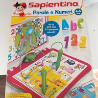 Clementoni Sapientino Parole e Numeri 4-6 anni
