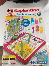 Clementoni Sapientino Parole e Numeri 4-6 anni