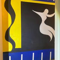 Quadro t American Art  Mark Sink anno 1989