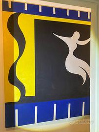 Quadro t American Art  Mark Sink anno 1989