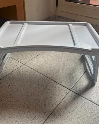 Tavolino da letto/divano pieghevole in plastica