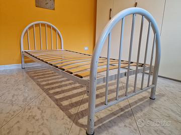 Rete Letto con Giroletto e Testata Singolo