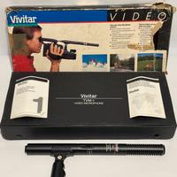 Vivitar TVM-1 Video Microphone Telescopic Vintage