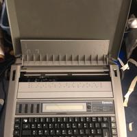 Macchina da scrivere elettronica panasonic