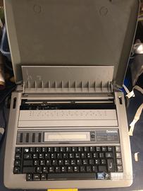 Macchina da scrivere elettronica panasonic