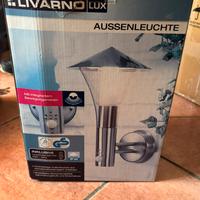 Lampada da esterno livaro lux sensore di movimento