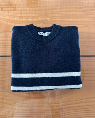 Maglione a righe. Zara