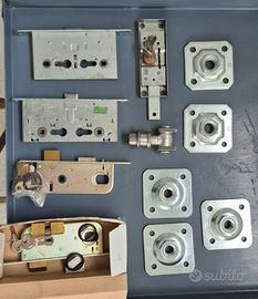 SERRATURE MISTE + GANGHERO + PIASTRE 