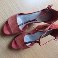 sandali Clarks in camoscio