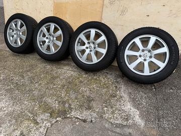 Cerchi lega 16 volvo + gomme