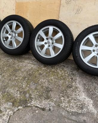 Cerchi lega 16 volvo + gomme