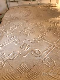 Copriletto in lana cachemire