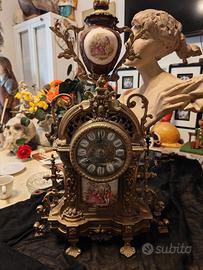  Orologio da tavolo ottone Hermle Germany 