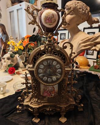  Orologio da tavolo ottone Hermle Germany 