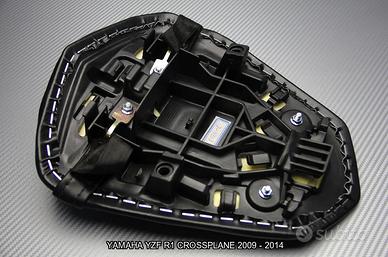 Sella Posteriore Passeggero Per Yamaha YZF-R1 RN22 2009-2014 - In ABS Imbottito, Tipo Originale, Facile Montaggio