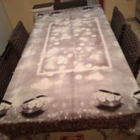 Set cucina Tovaglia,copri forno,copri fornelli 