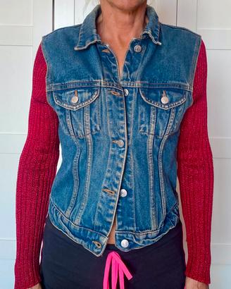 Giubbotto in jeans Made in Italy Caterina Lucchi