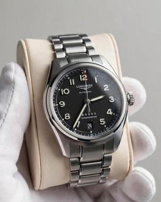Longines Spirit 37mm Nero Full set Like New 