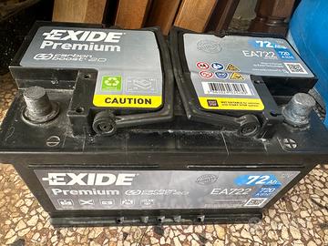 Batteria Exide Premium Carbon Boost (EA722 72Ah)