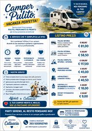 pulizia camper 