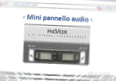 Revox A77 DINAMICO pannello audio