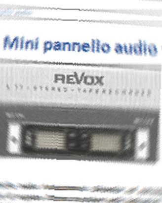 Revox A77 DINAMICO pannello audio