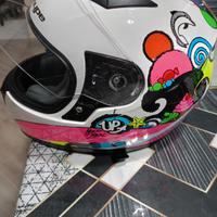 casco integrale moto bambini bambina