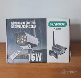 Raptor R-0484 – Lampada Solare a Simulazione di Te
