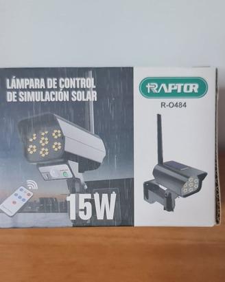 Raptor R-0484 – Lampada Solare a Simulazione di Te