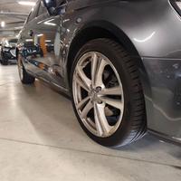 4 cerchioni Audi A3 S_line + gomme 80%