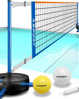 Rete da Pallavolo con pali