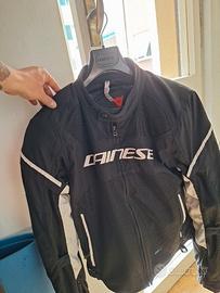 Giacca estiva traforata dainese + paraschiena 