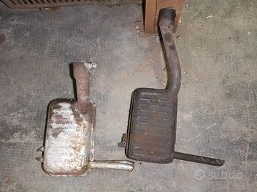 marmitta vespa faro basso 1951-53 scarico