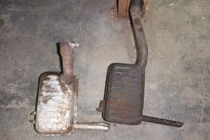 marmitta vespa faro basso 1951-53 scarico