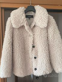 Pelliccia ecologica bianca taglia M Vero Moda