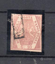 AV - NAPOLI, 10 grana I tav n. 10 usato. Difettoso