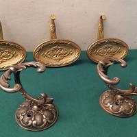 ATTACCAPANNI OTTONE CROMATO MOD-DEP