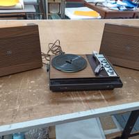 Giradischi vintage portatile 