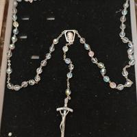 collana rosario vetro di rocca
