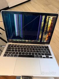 Macbook air 13”  - funzionante con display rotto