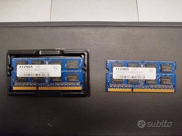 Memorie RAM 4 GB MacBook Pro, iMac, Mac Mini