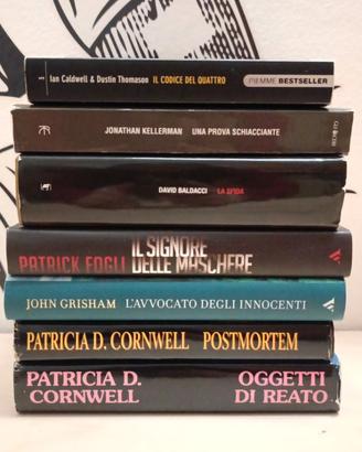 Set libri thriller