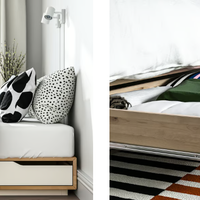 Letto singolo ikea mandal