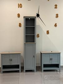 Mobile bagno completo di 3 pezzi