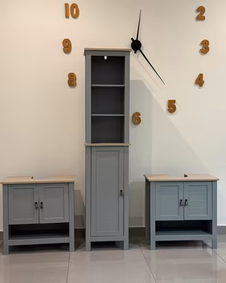 Mobile bagno completo di 3 pezzi