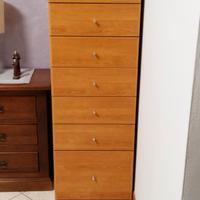 Cassettiera sette cassetti