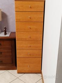 Cassettiera sette cassetti