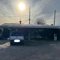 Tettoie Doppie per Auto in Ferro Zincato